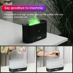 USB Ultrasonic Flame Aroma Diffuser