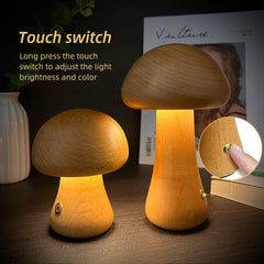 Children’s LED Mushroom Table Lamp