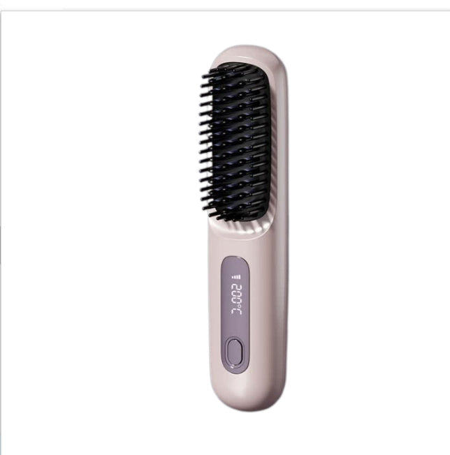 Wireless Hair Straightener Hot Brush