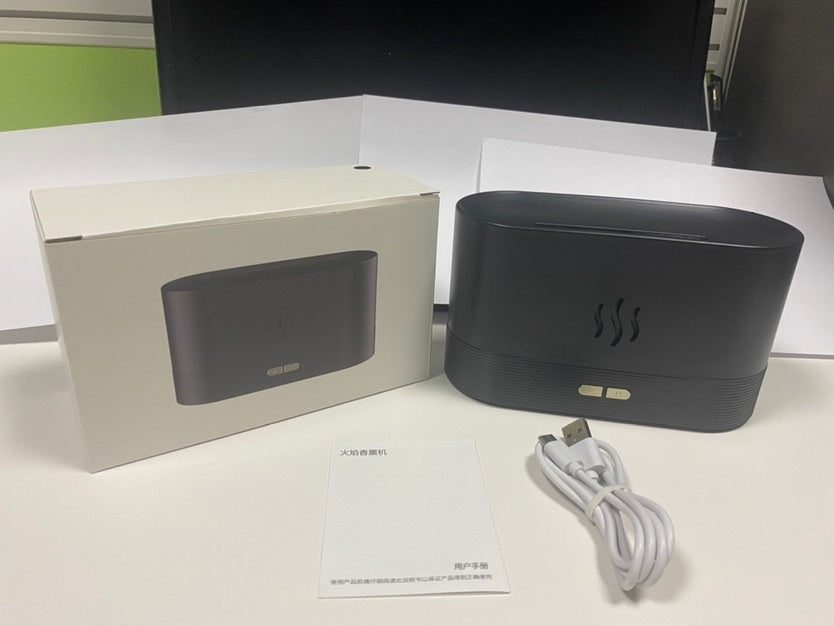 USB Ultrasonic Flame Aroma Diffuser