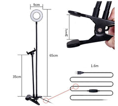 8cm LED Makeup Ring Light