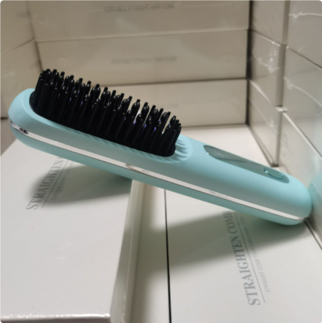 Wireless Hair Straightener Hot Brush