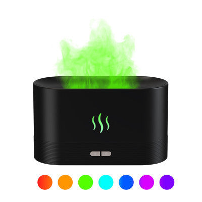 USB Ultrasonic Flame Aroma Diffuser