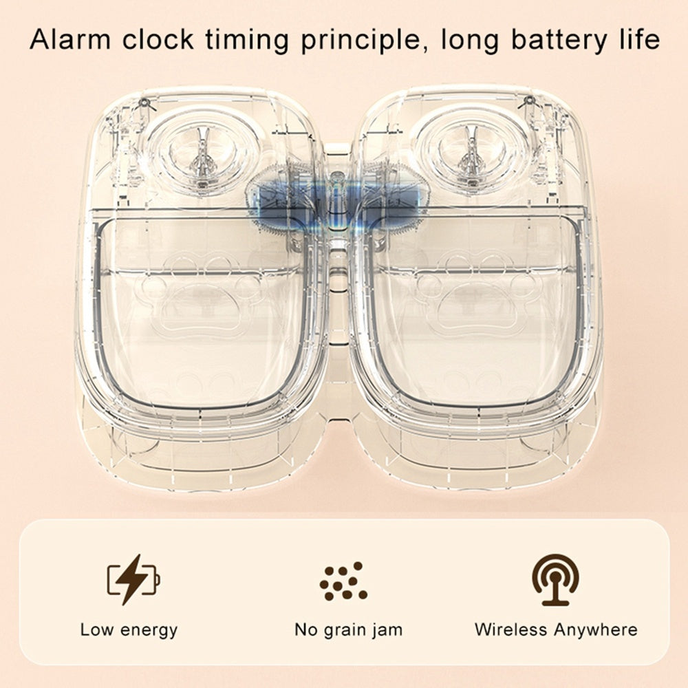 Stainless Steel Auto Pet Feeder